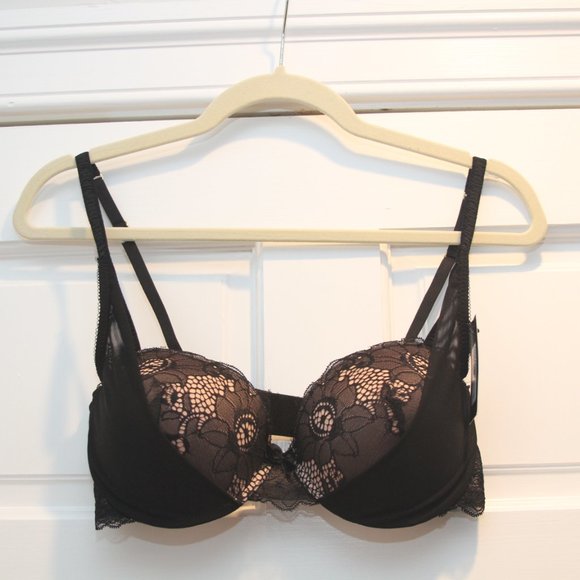 Frederick's of Hollywood Valerie Push Up Bra & Thong Set 36C/L - Picture 10 of 10